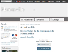 Tablet Screenshot of flamanville.fr
